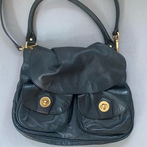 Marc by Marc Jacobs black leather bag